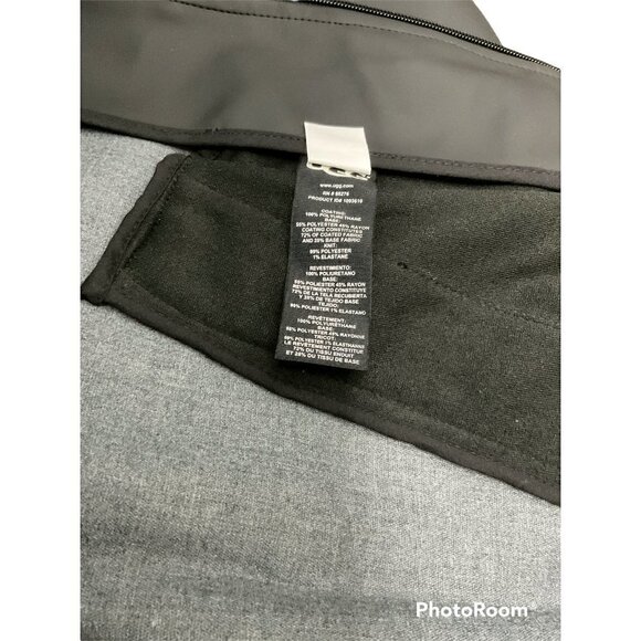 UGG Men’s Diego Rain Rubberized Bomber Jacket Black NWT - Picture 3 of 7